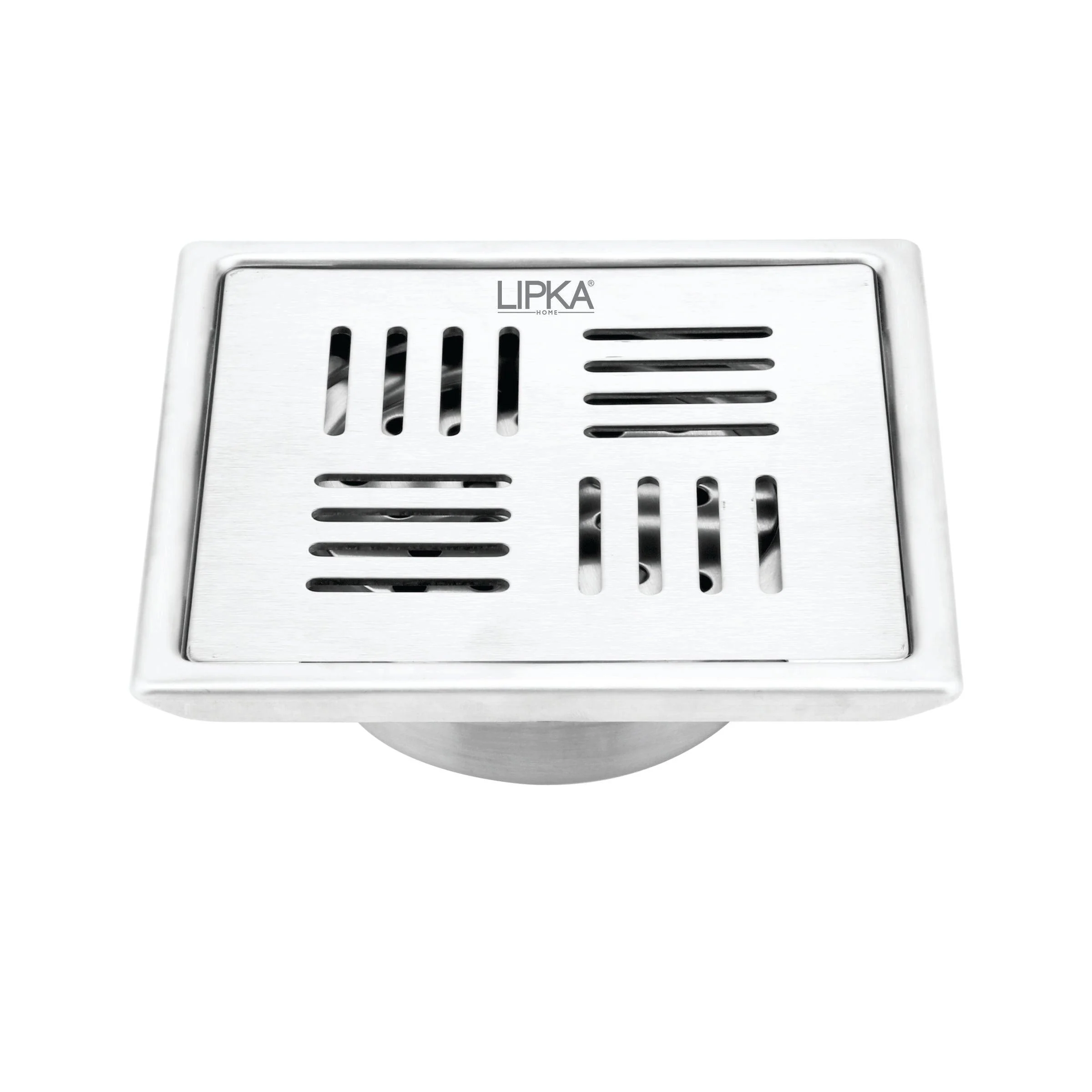 Pink Exclusive Square Floor Drain (6 x 6 Inches) with Cockroach Trap - LIPKA - Image 2
