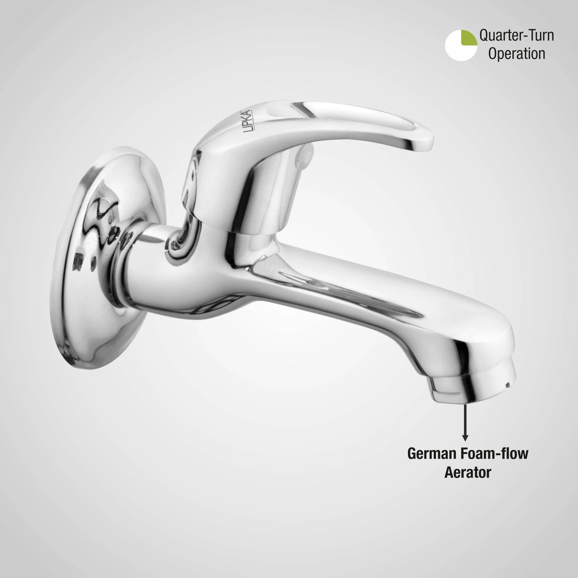 Pixel Long Body Bib Tap Faucet - LIPKA - Image 4