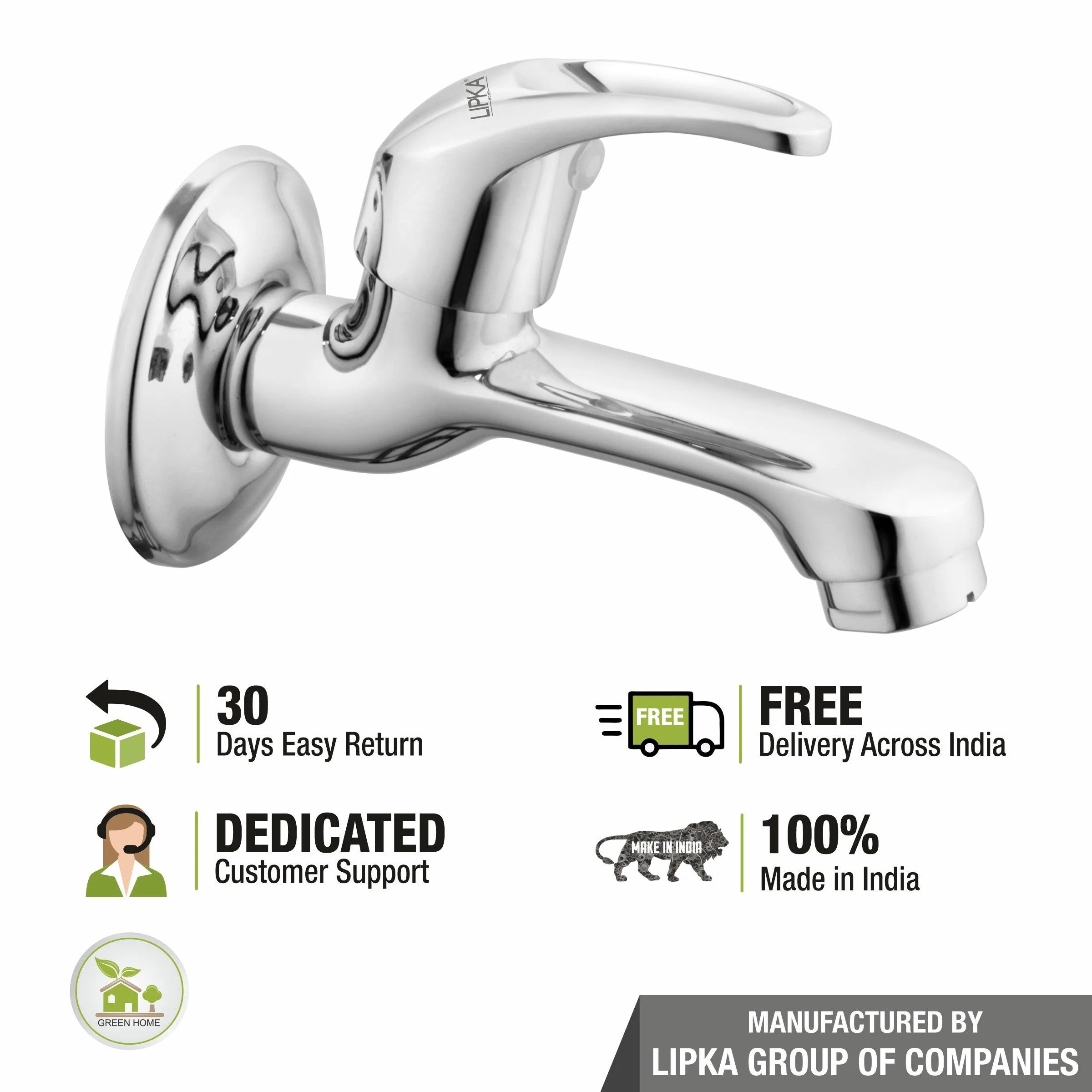 Pixel Long Body Bib Tap Faucet - LIPKA - Image 5