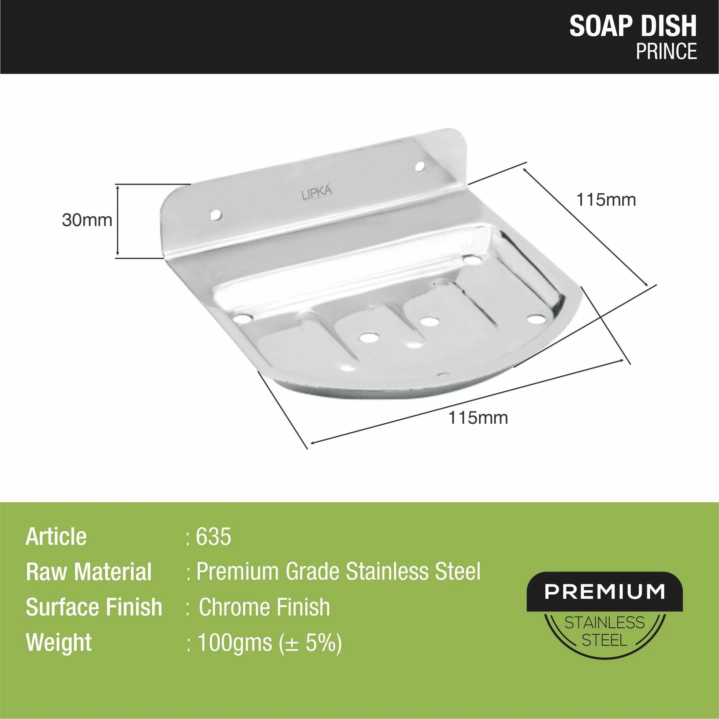Prince Soap Dish - LIPKA - Image 2