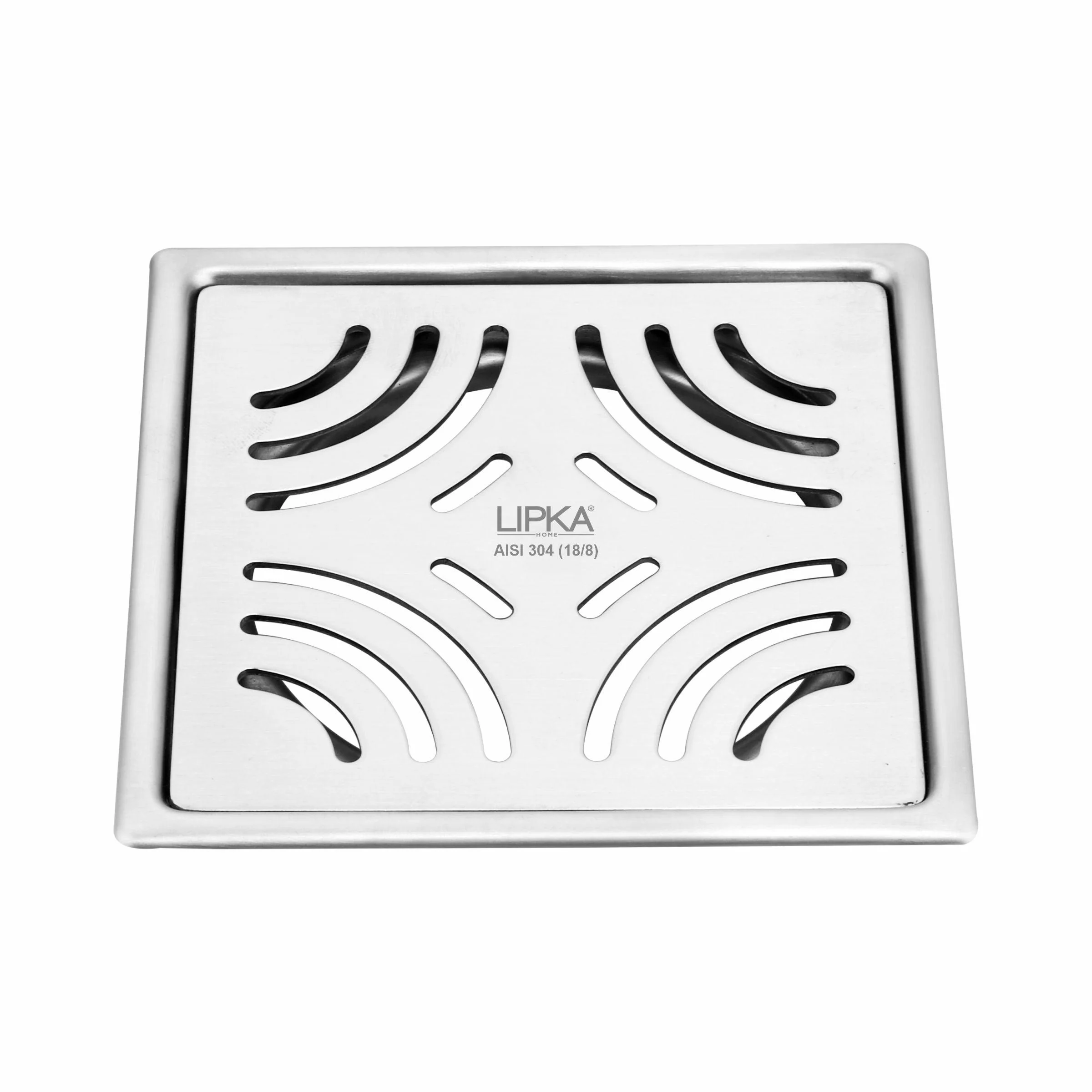 Purple Exclusive Square Flat Cut Floor Drain(6 x 6 Inches) - LIPKA