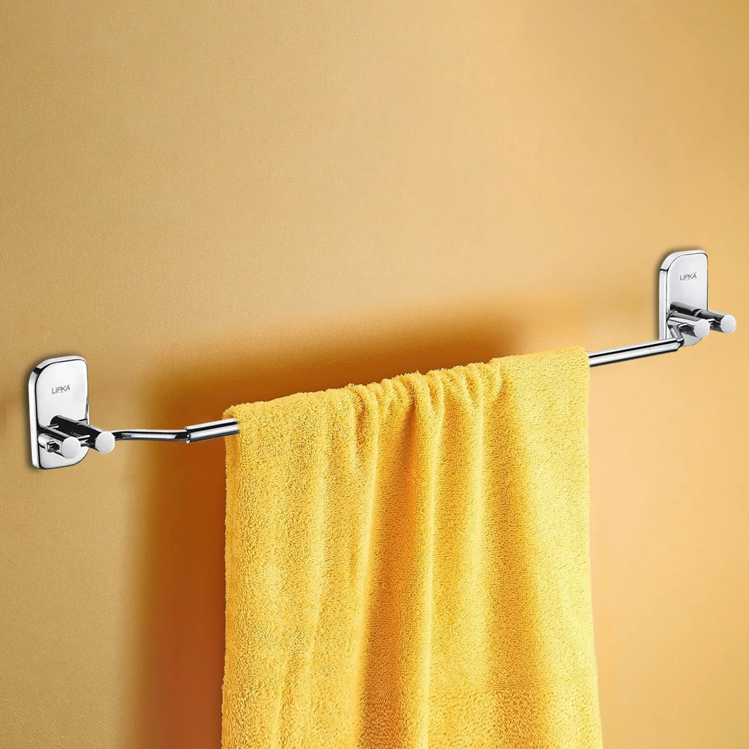 Rose Towel Rod 304-SS (24 Inches) - LIPKA