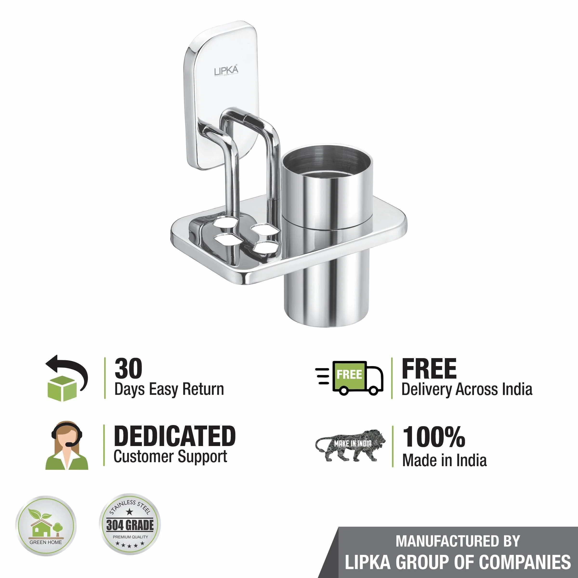 Rose Tumbler Holder (304-ss) - LIPKA - Image 3