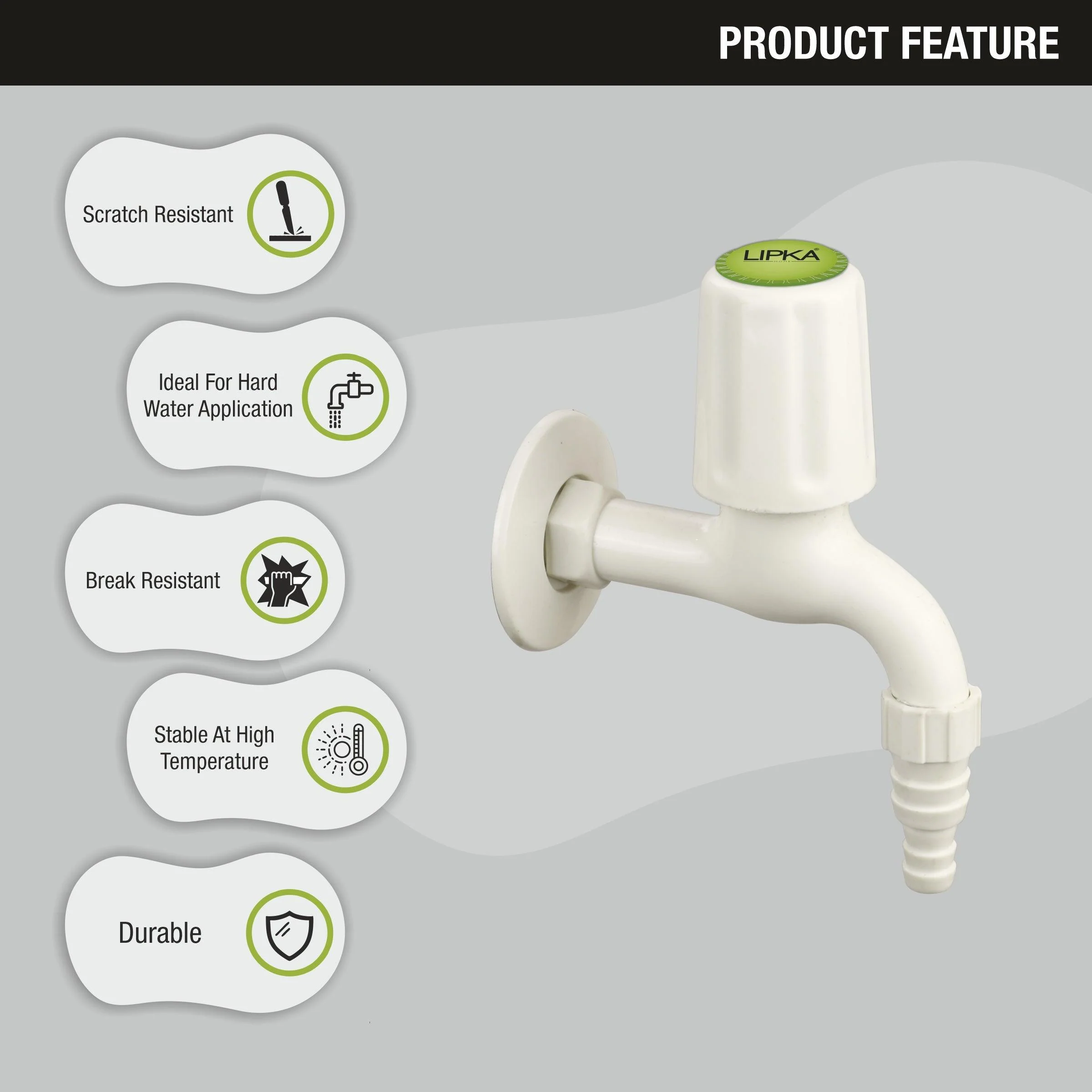 Royal Nozzle Bib Tap PTMT Faucet - LIPKA - Image 5