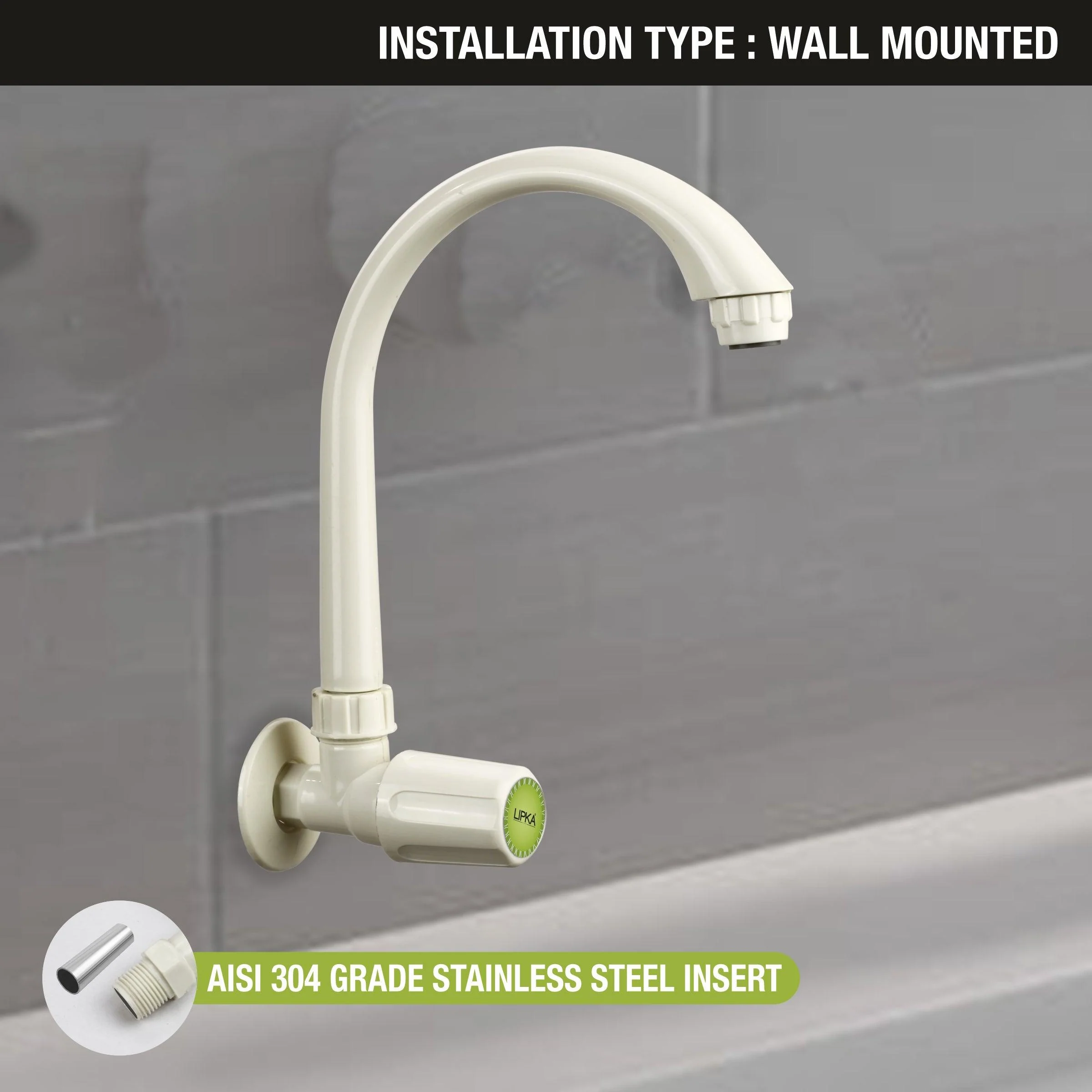 Royal Sink Tap with Swivel Spout PTMT Faucet- LIPKA - Image 5