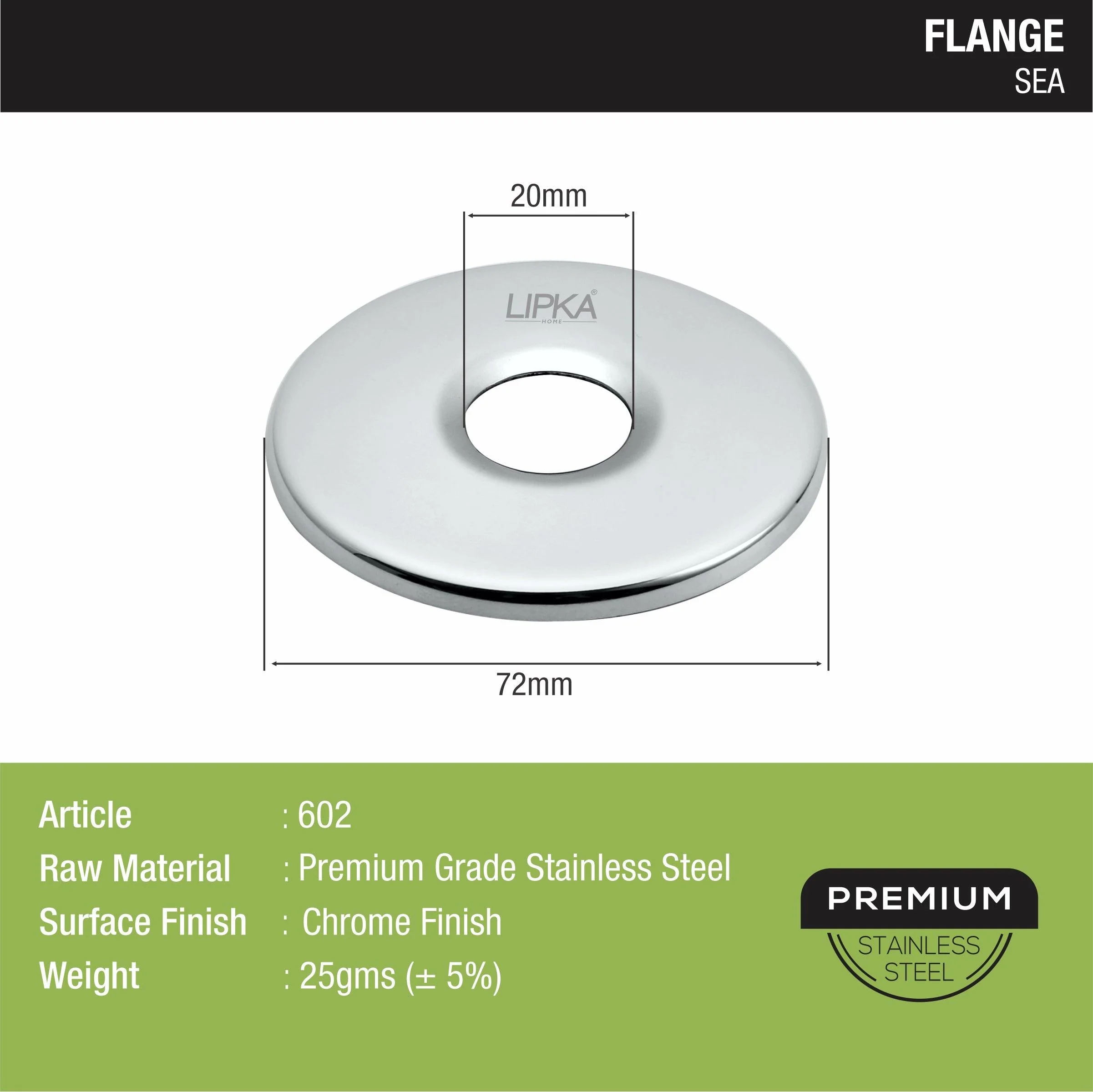 Sea Flange Pack of 10 - LIPKA - Image 2