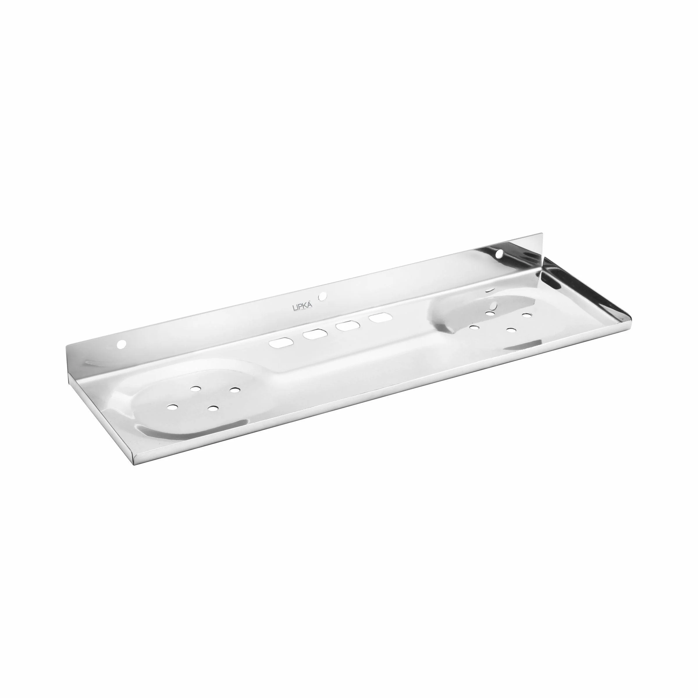 Silver Wall Shelf Tray (4 x 14 Inches) - LIPKA