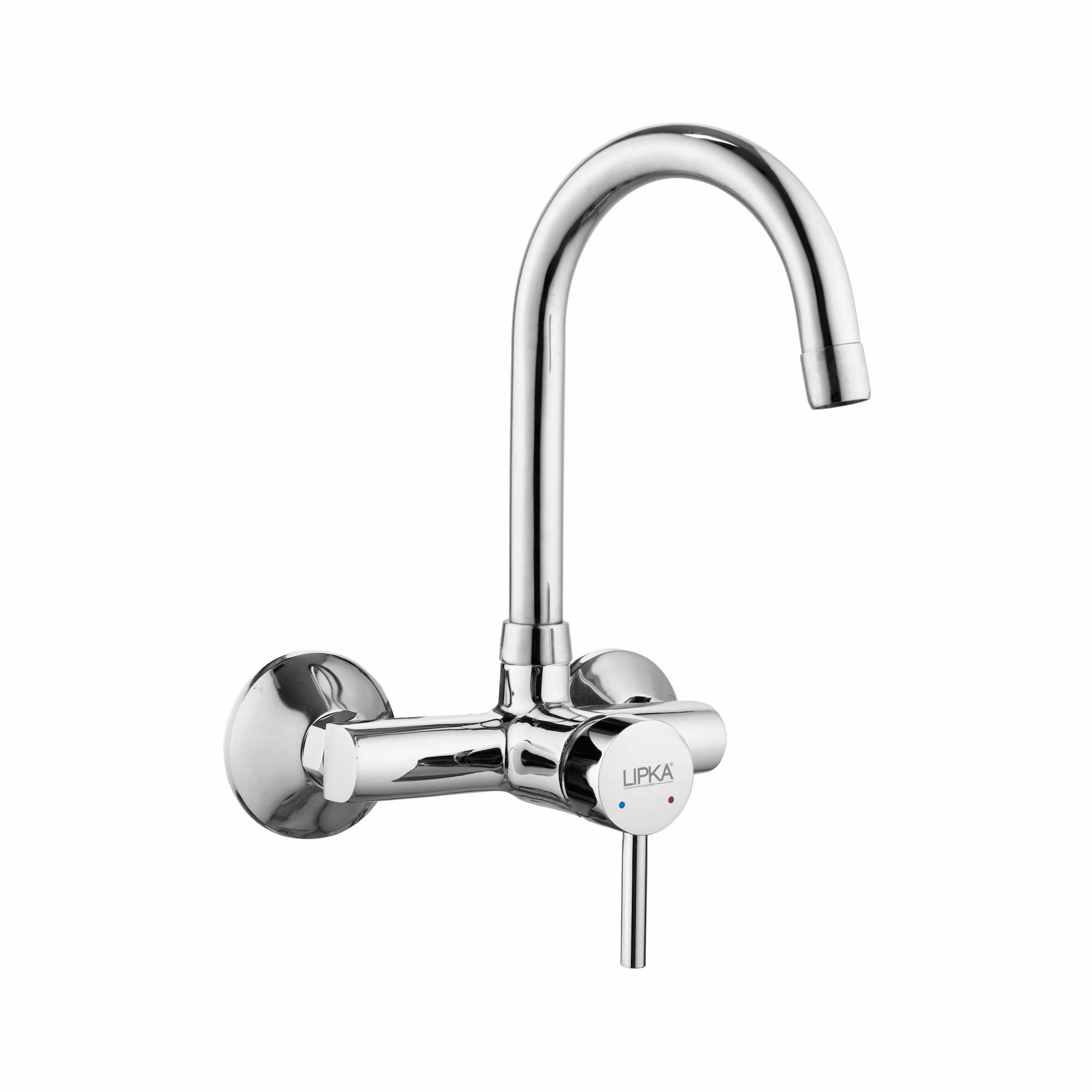 Kyron Single Lever Sink Mixer with Swivel Spout (15 Inches) - LIPKA