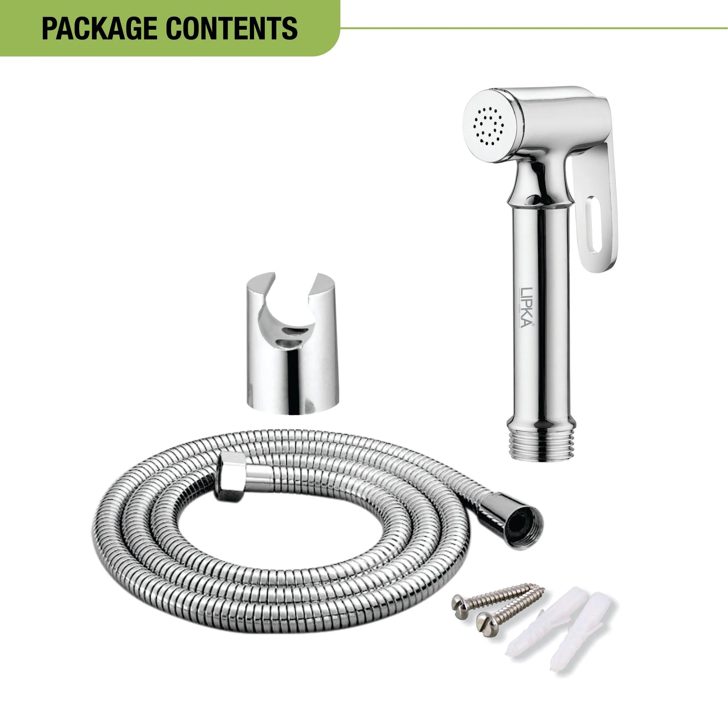 Sleek Brass Health Faucet (Complete Set) - LIPKA - Image 5