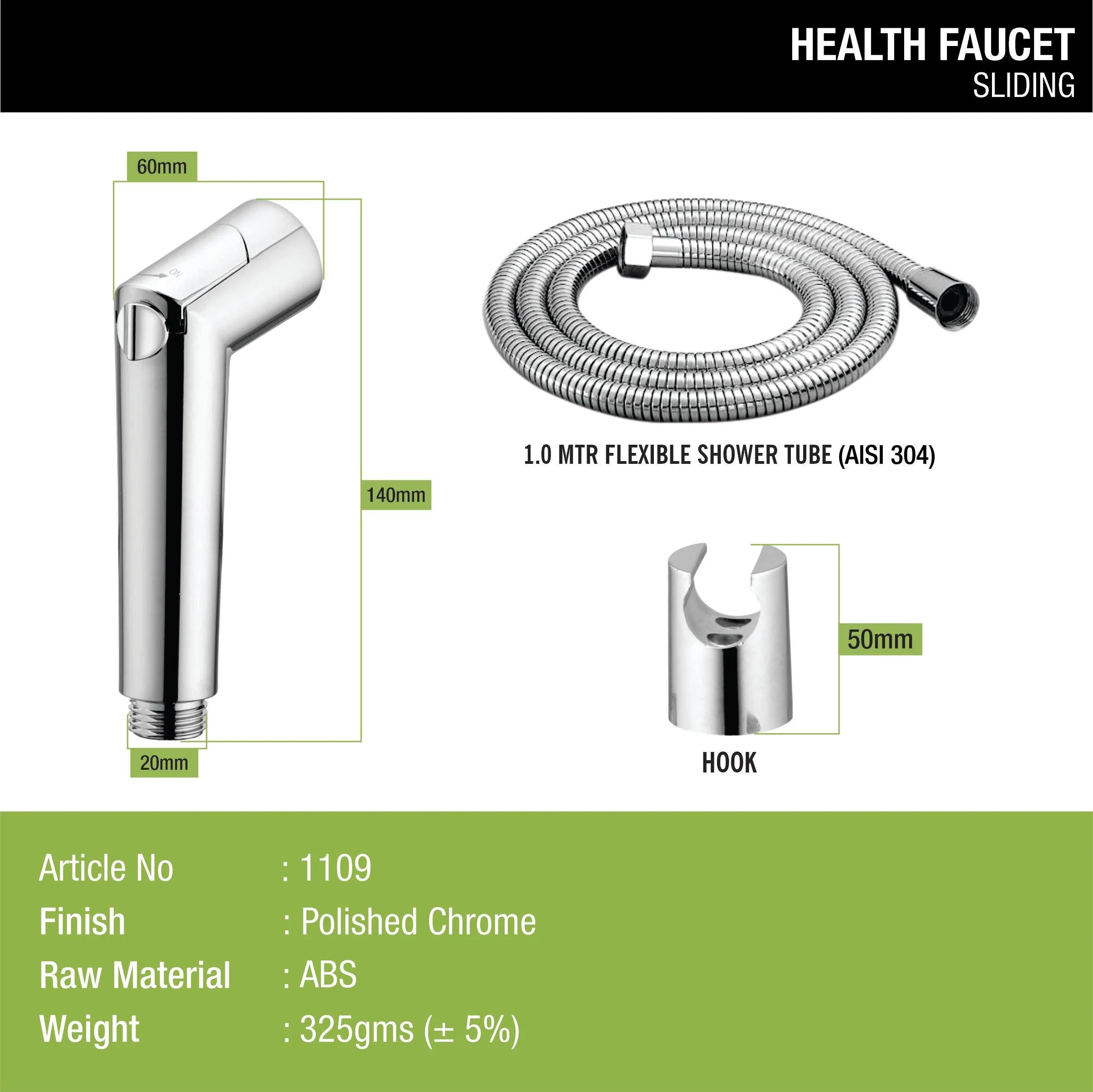 Sliding Health Faucet (Complete Set) - LIPKA - Image 4
