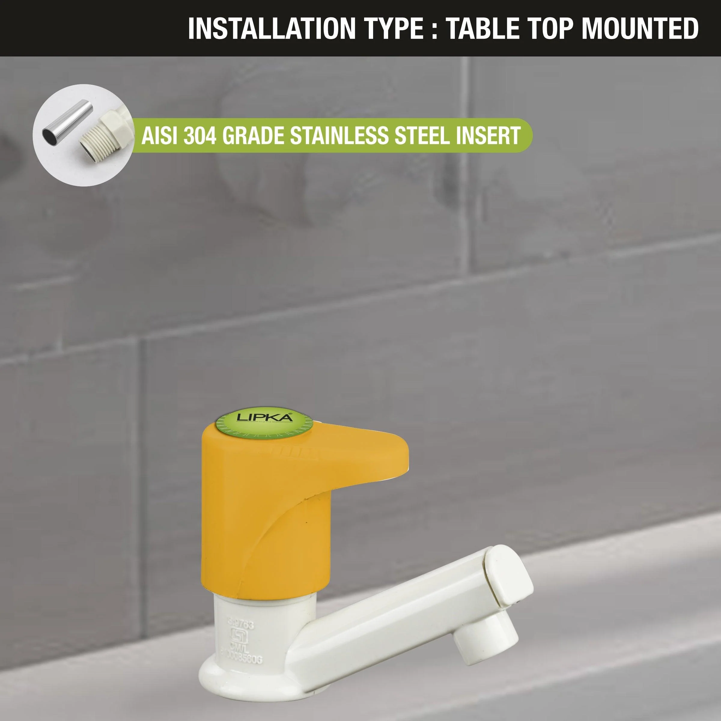 Sunflow Pillar Tap PTMT Faucet - LIPKA - Image 3