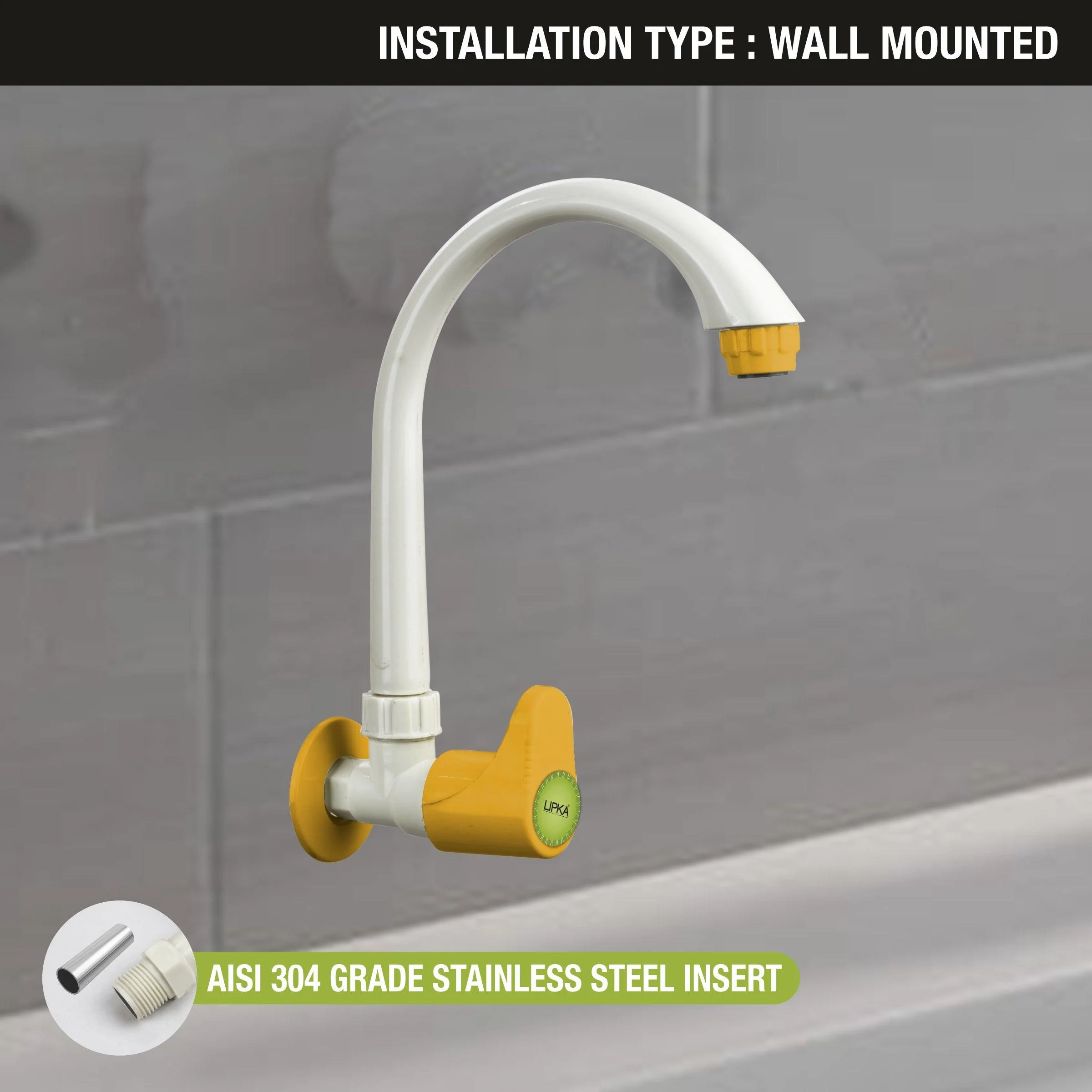 Sunflow PTMT Swan Neck Faucet - LIPKA - Image 3