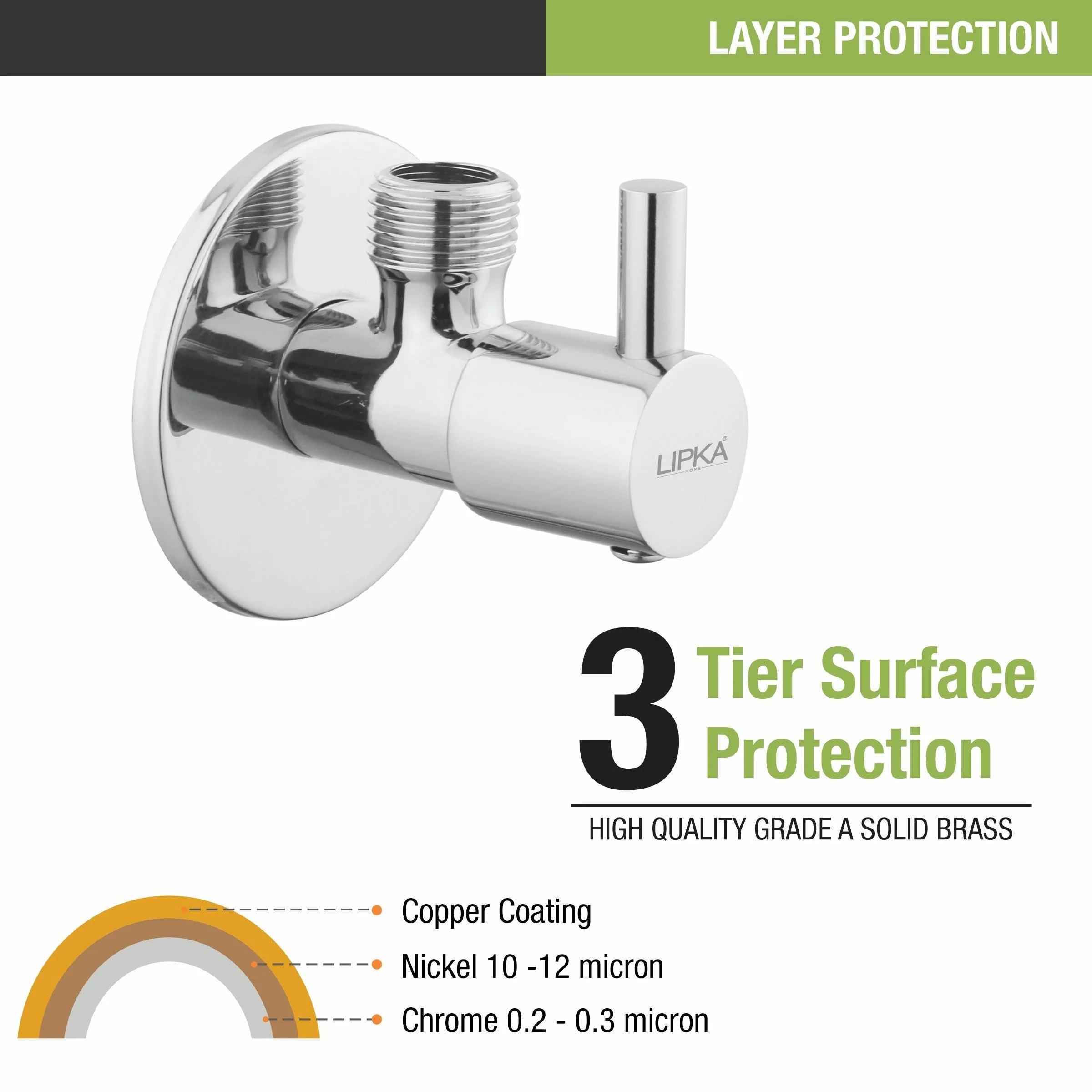 Sydney Angle Valve Faucet - LIPKA - Image 4