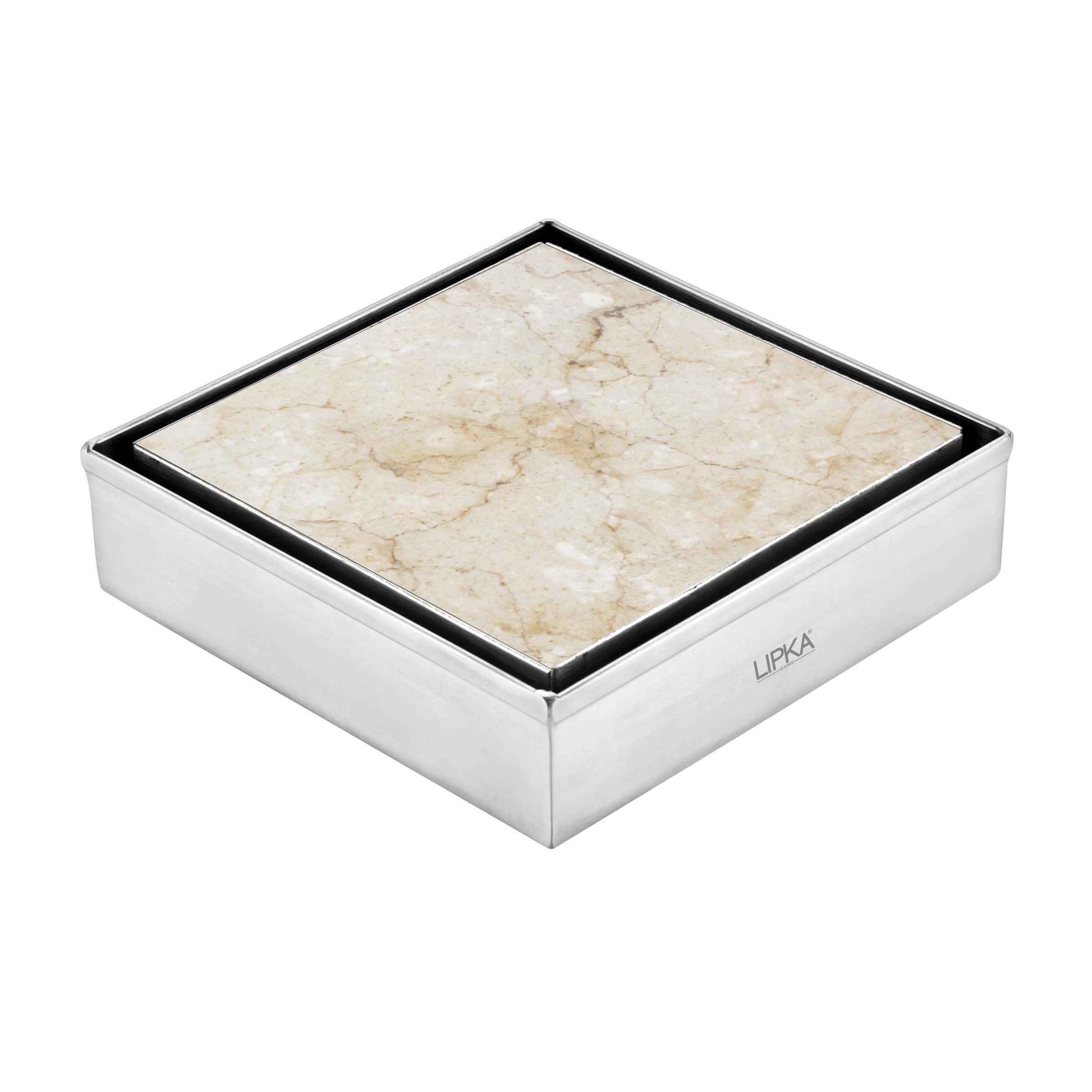 Tile Insert Floor Drain (5 x 5 Inches) - LIPKA
