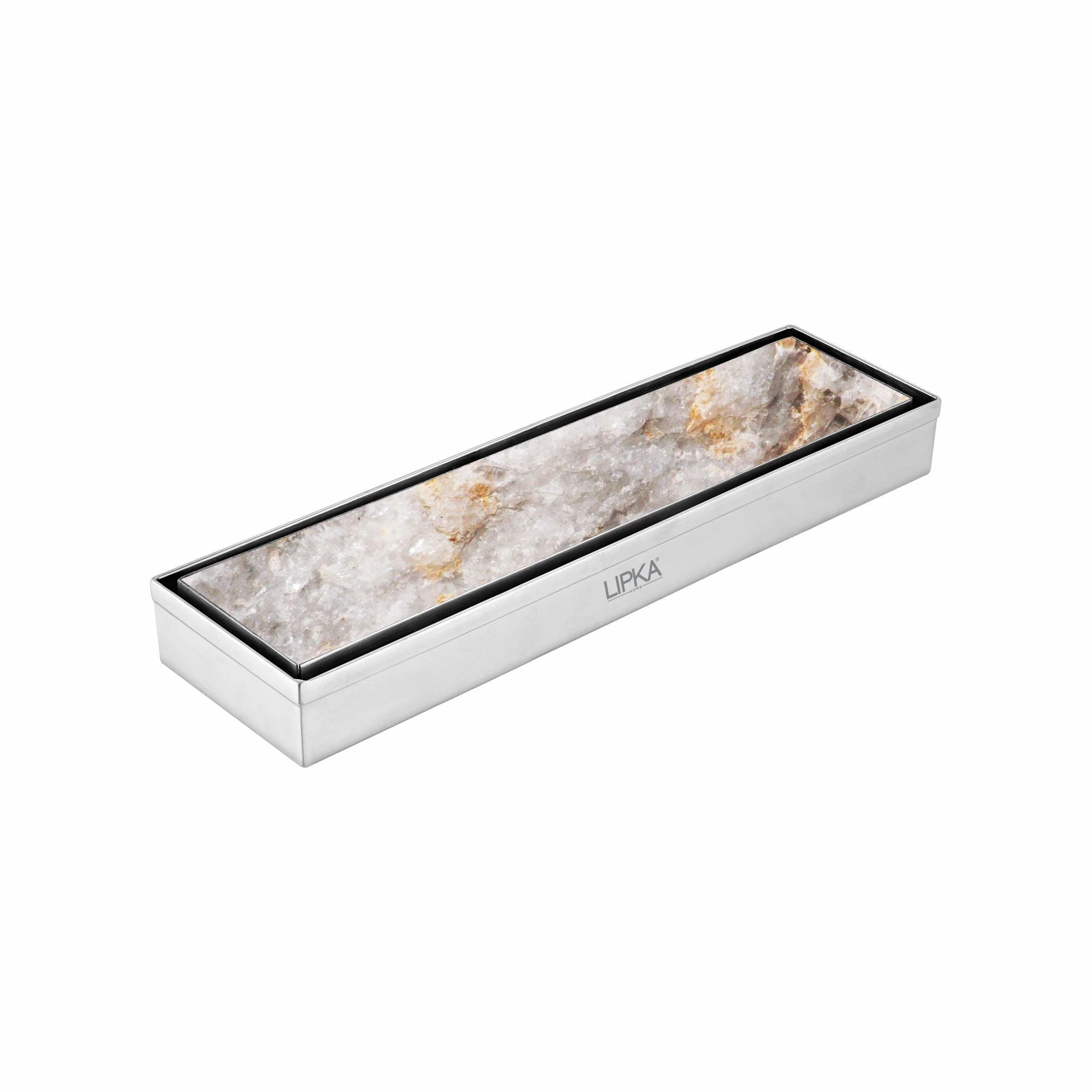 Tile Insert Shower Drain Channel (12 x 3 Inches) - LIPKA