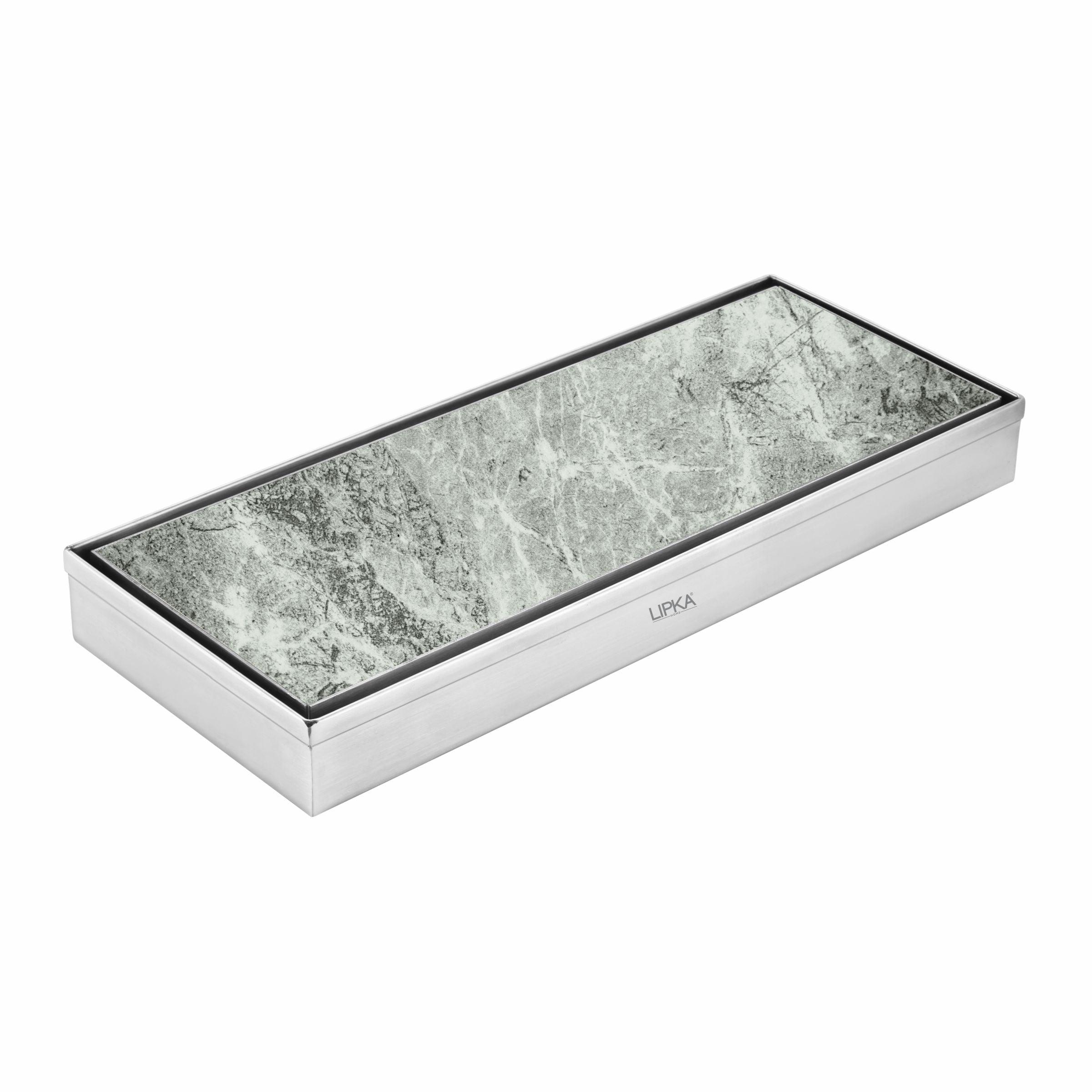 Tile Insert Shower Drain Channel (12 x 5 Inches) - LIPKA