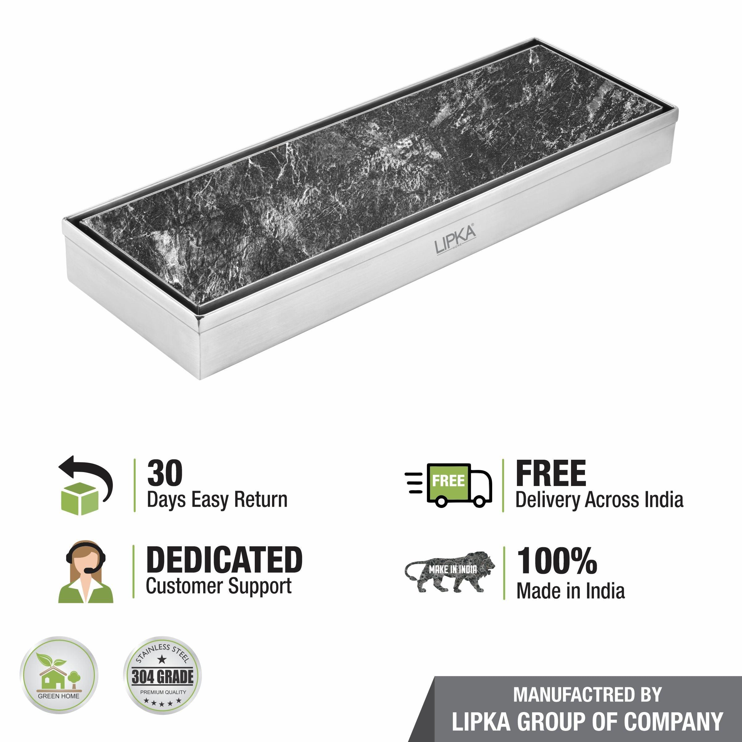 Tile Insert Shower Drain Channel (18 x 4 Inches) - LIPKA - Image 6