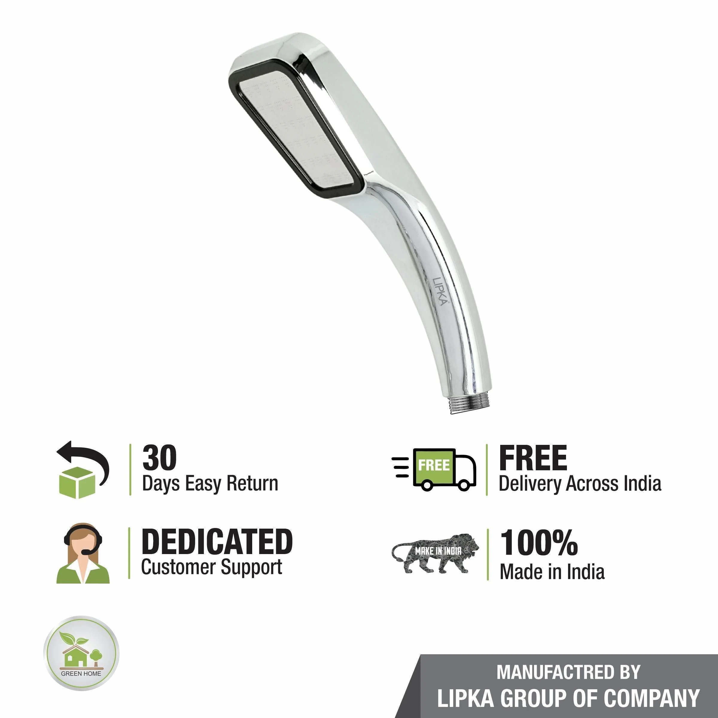 Twist Hand Shower with Holder & 304-Grade Flexible Shower Tube - LIPKA - Image 5