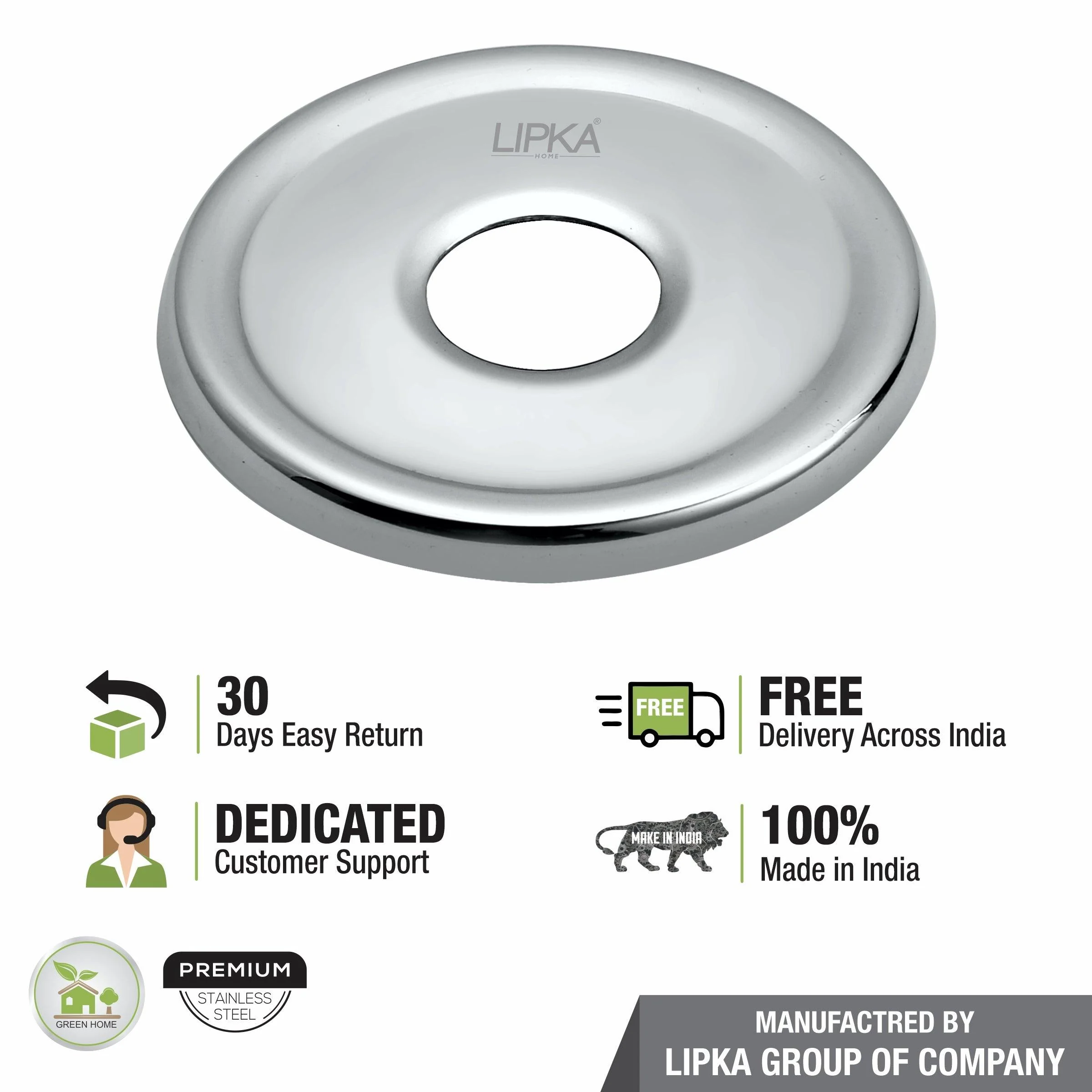 Venus Flange (Chrome Plated) Pack of 10 - LIPKA - Image 3