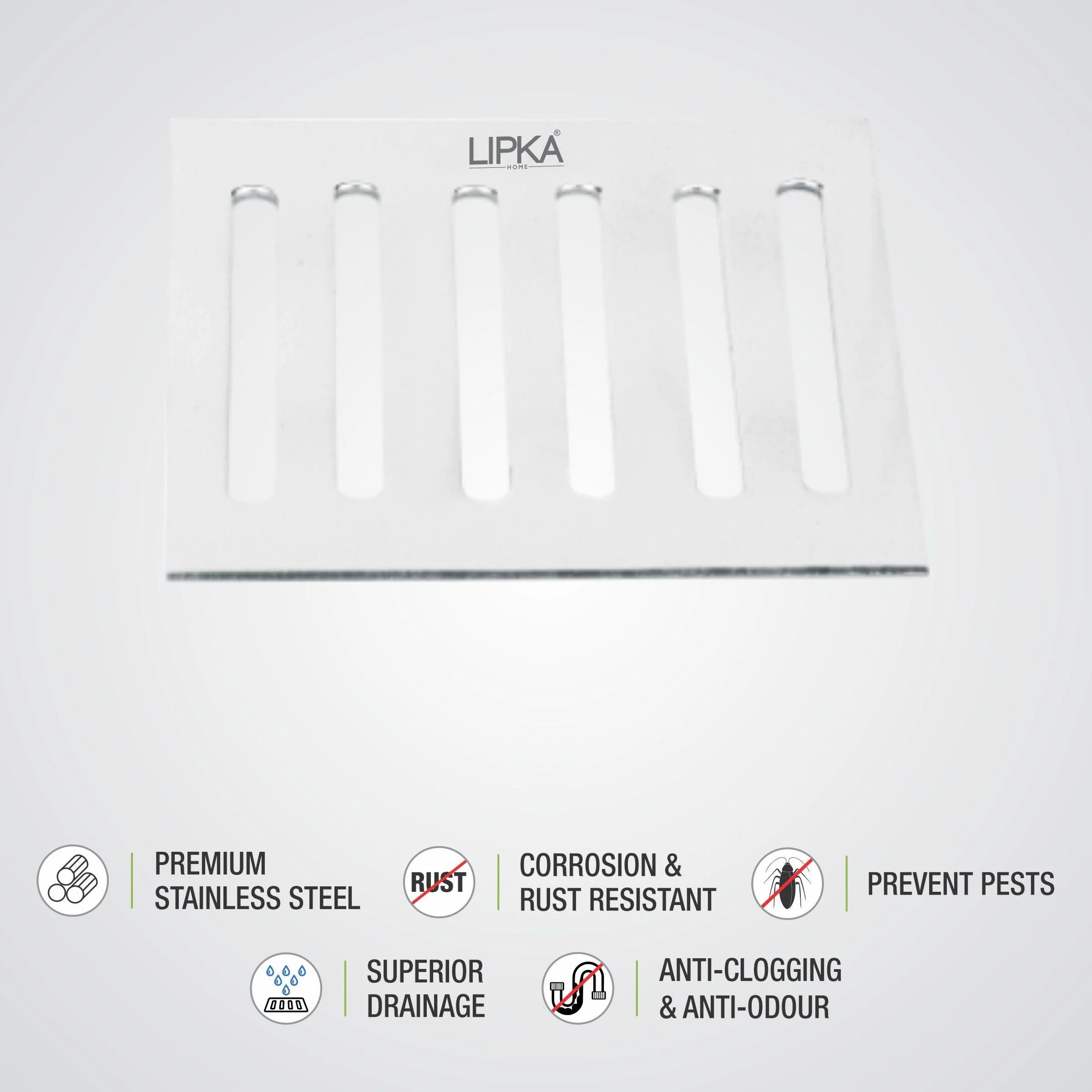 Vertical Grating Top (5 x 5 inches) - LIPKA - Image 4