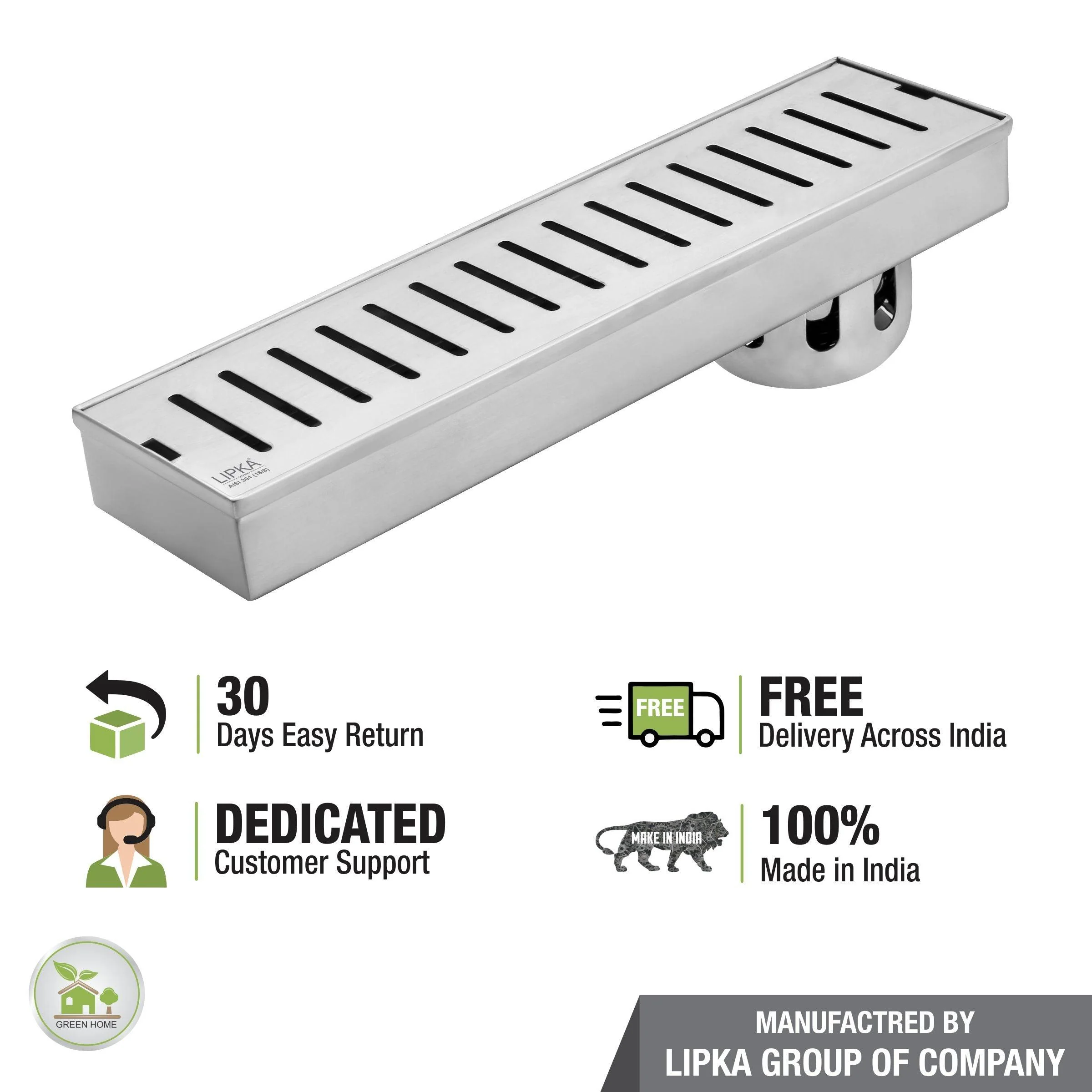 Vertical Shower Drain Channel (48 x 3 Inches) - LIPKA - Image 6