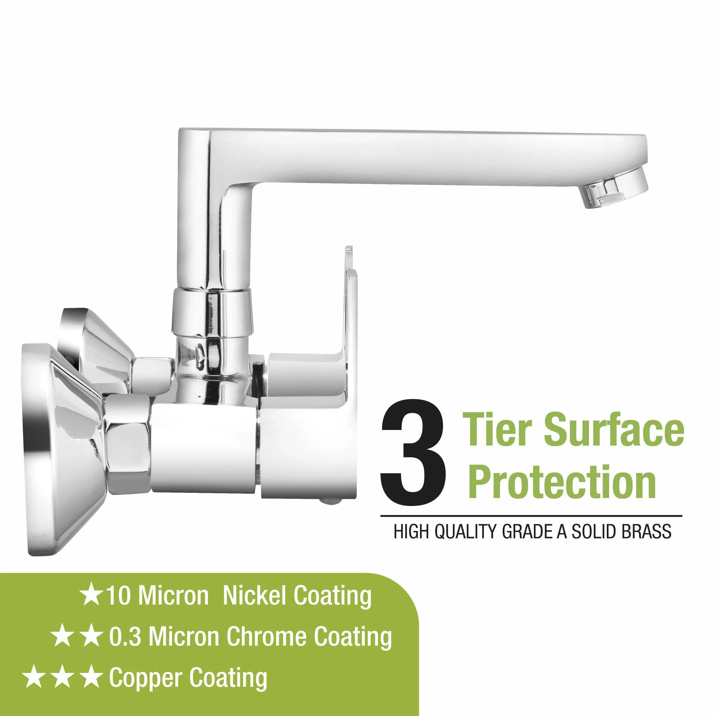 Victory Sink Mixer with Swivel Spout Faucet - LIPKA - Image 4