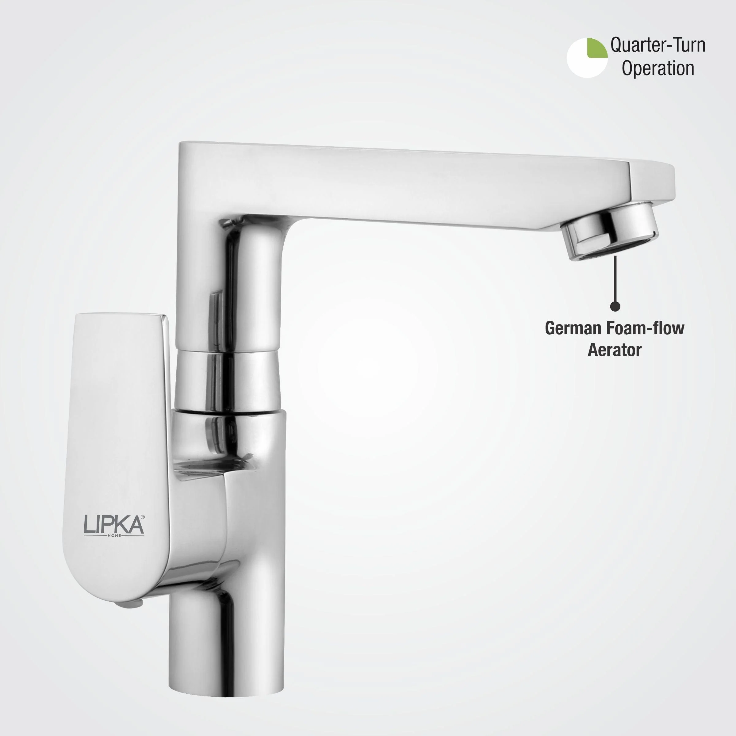 Victory Swan Neck with Swivel Spout Faucet - LIPKA - Image 6