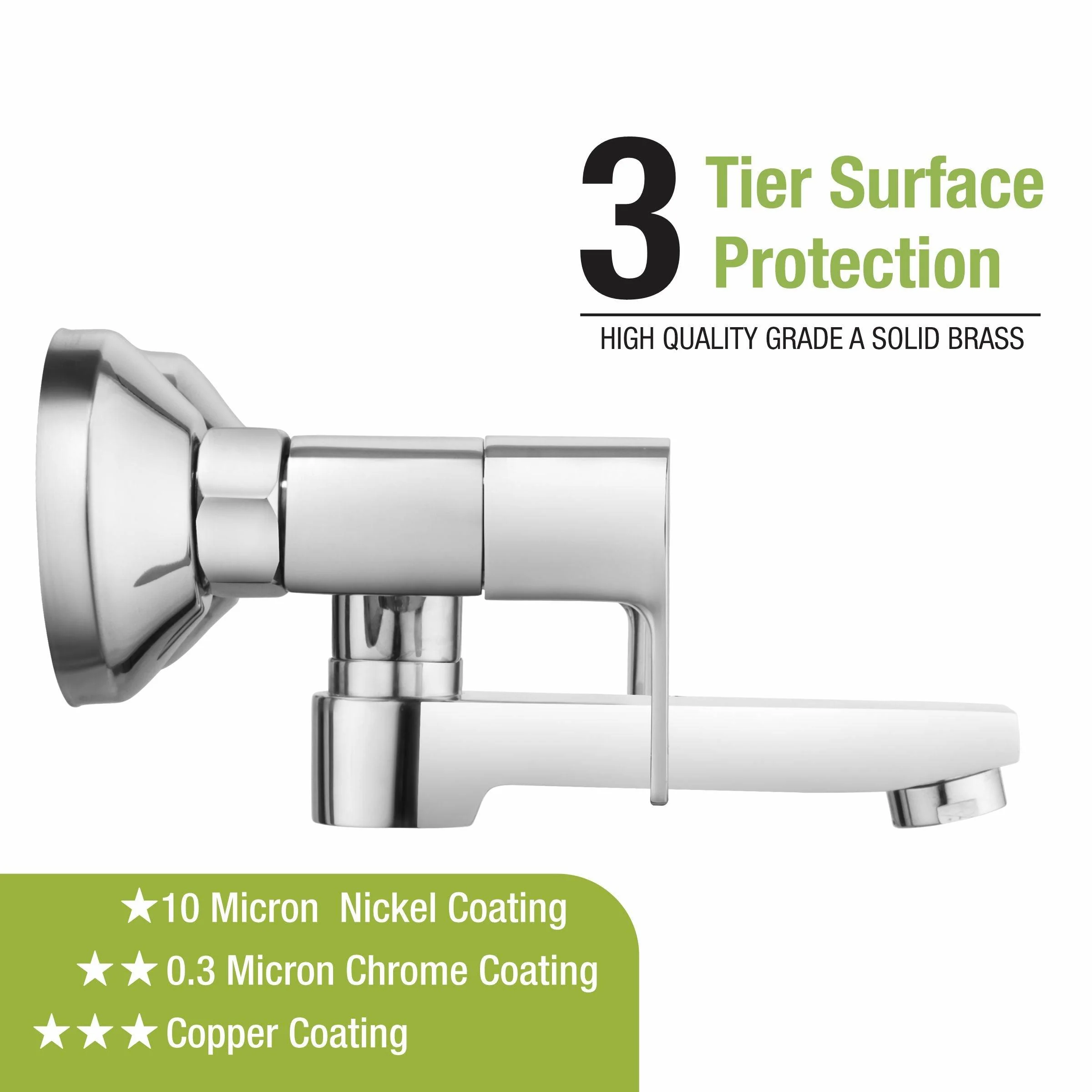 Victory Wall Mixer Brass Faucet - LIPKA - Image 6
