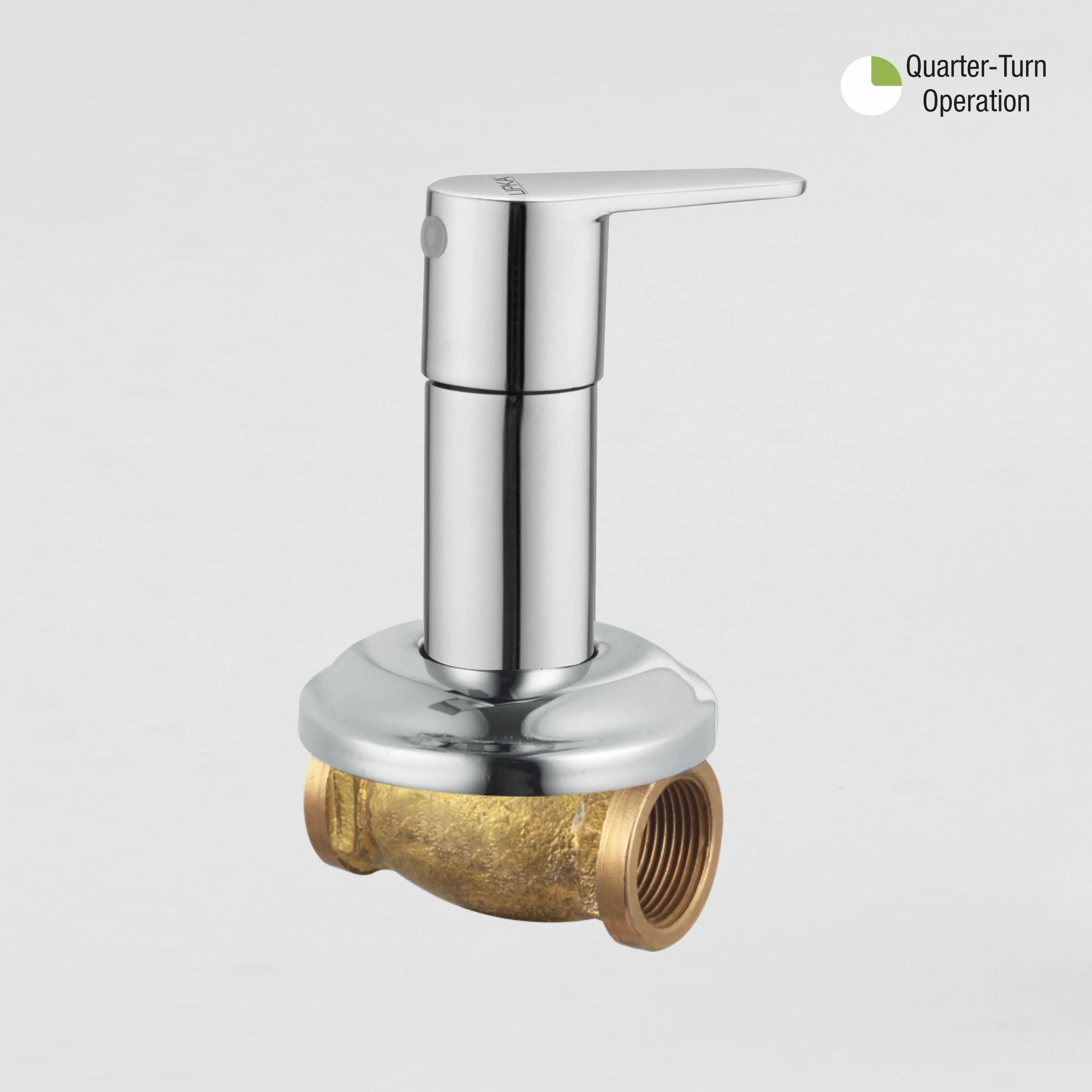 Virgo Concealed Stop Valve 15mm Brass Faucet - LIPKA - Image 5