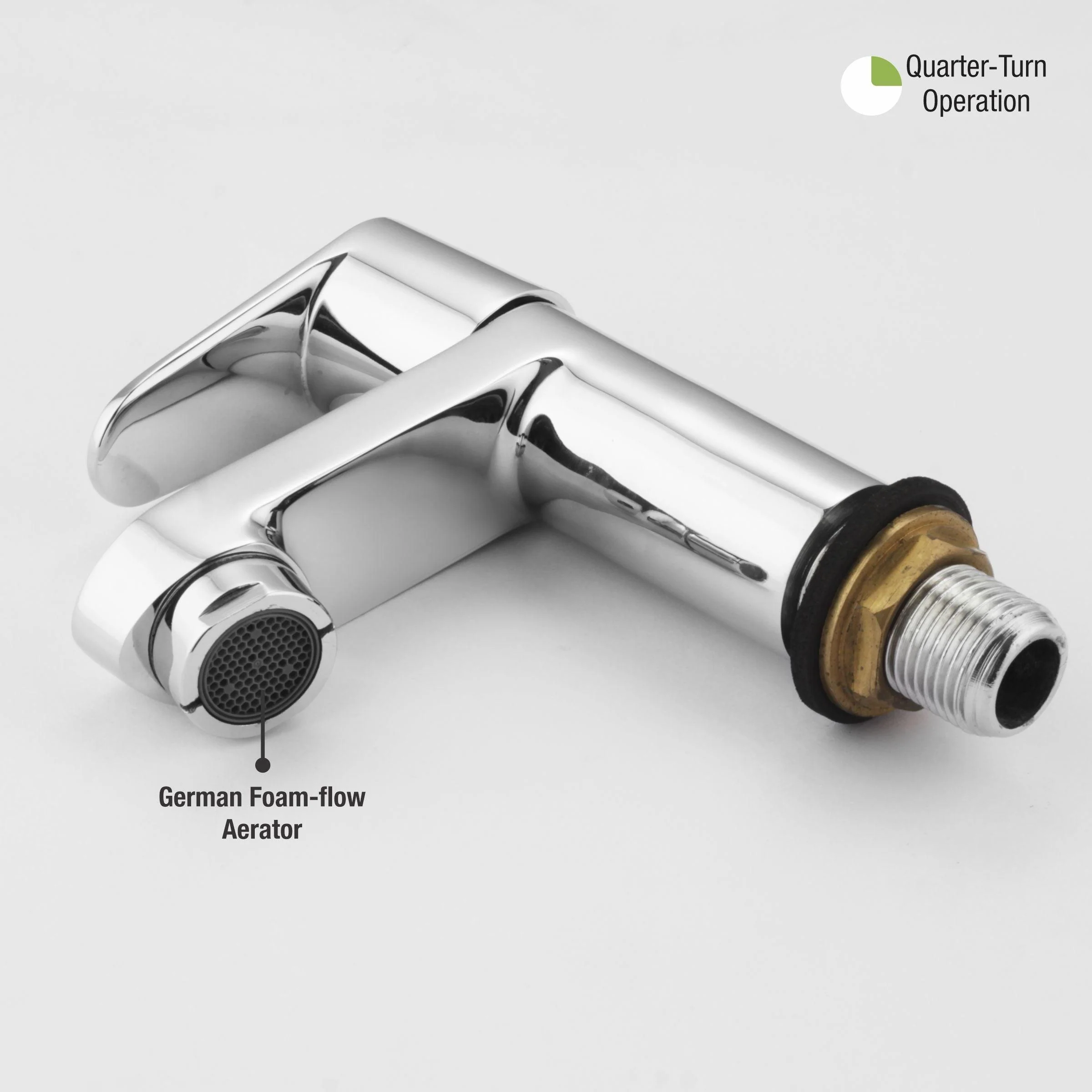 Virgo Pillar Tap Brass Faucet - LIPKA - Image 5