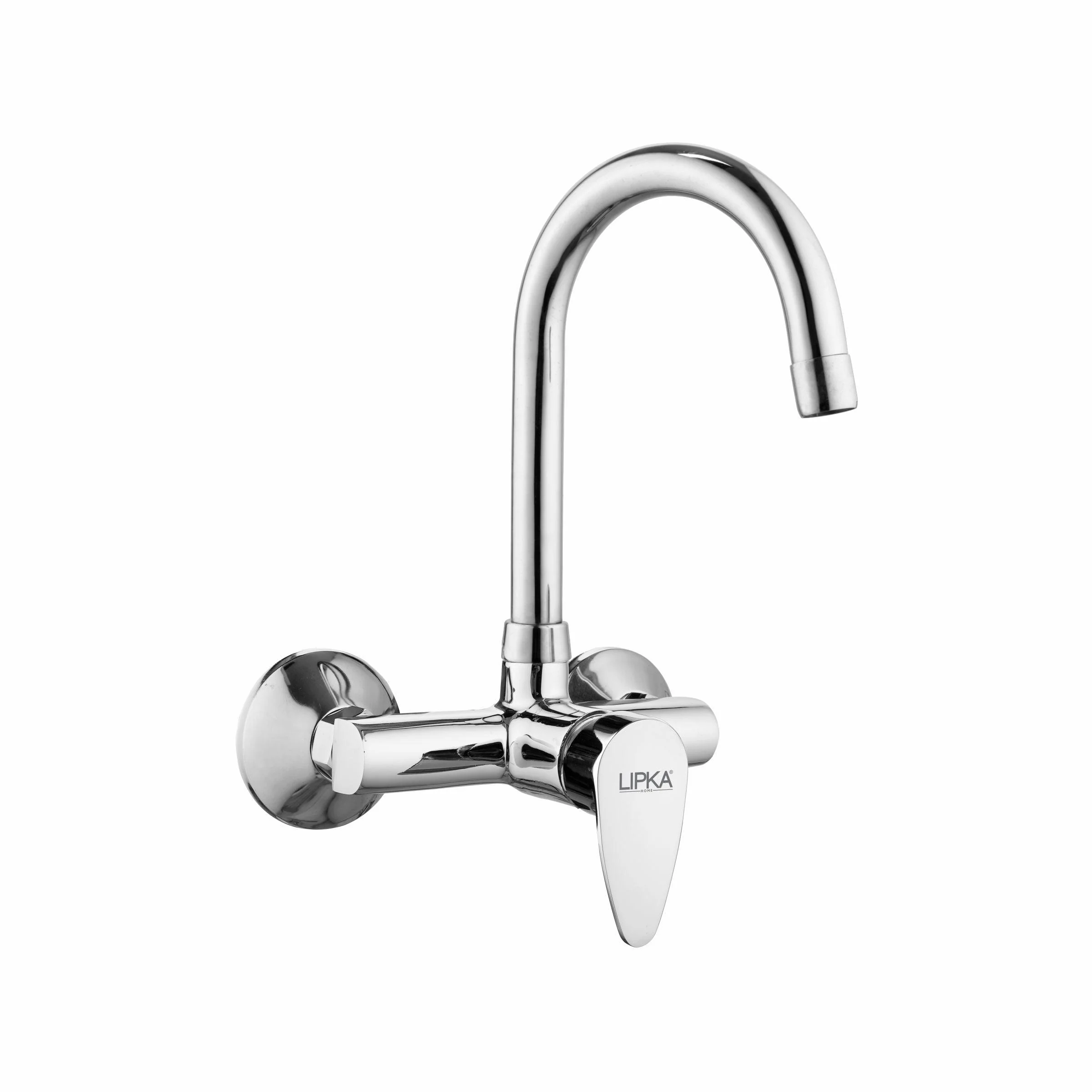 Virgo Single Lever Sink Mixer with Swivel Spout (15 Inches) - LIPKA