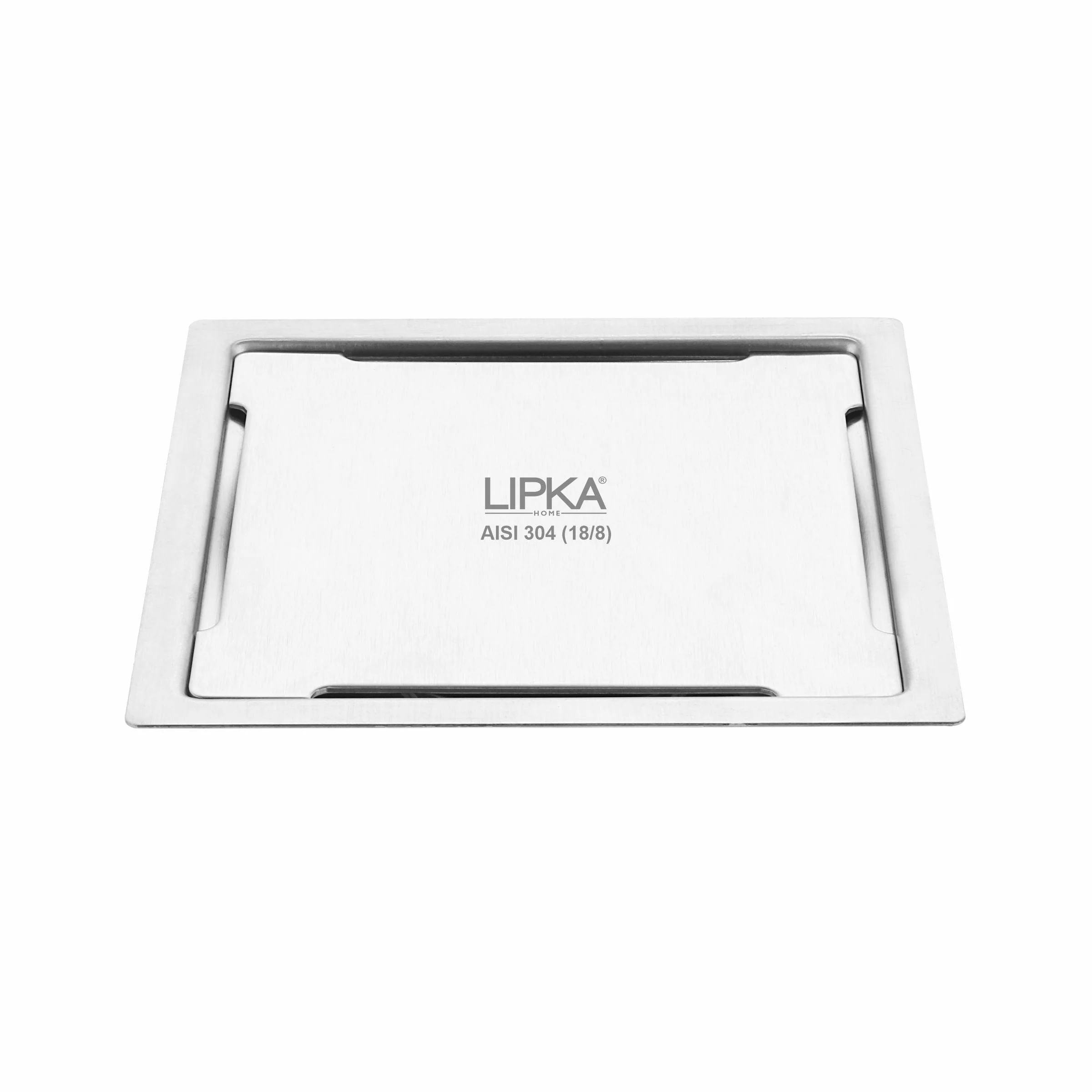 Yellow Exclusive Square Flat Cut Floor Drain (5 x 5 Inches) - LIPKA